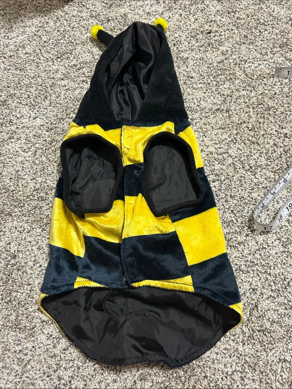 Small Bumblebee Pet Halloween Costume